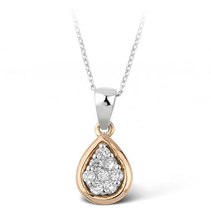 0.24 ct. Pırlanta Fantazi Kolye